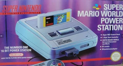 SNES Super Mario Power Station Console [NL]