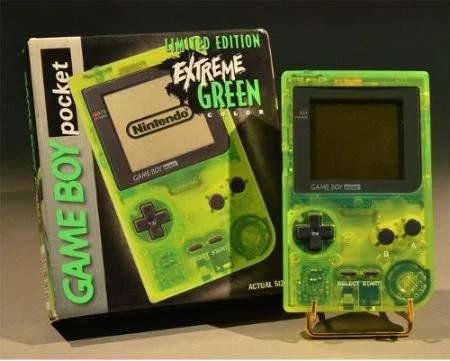  Nintendo Game Boy Pocket Extreme Green Console