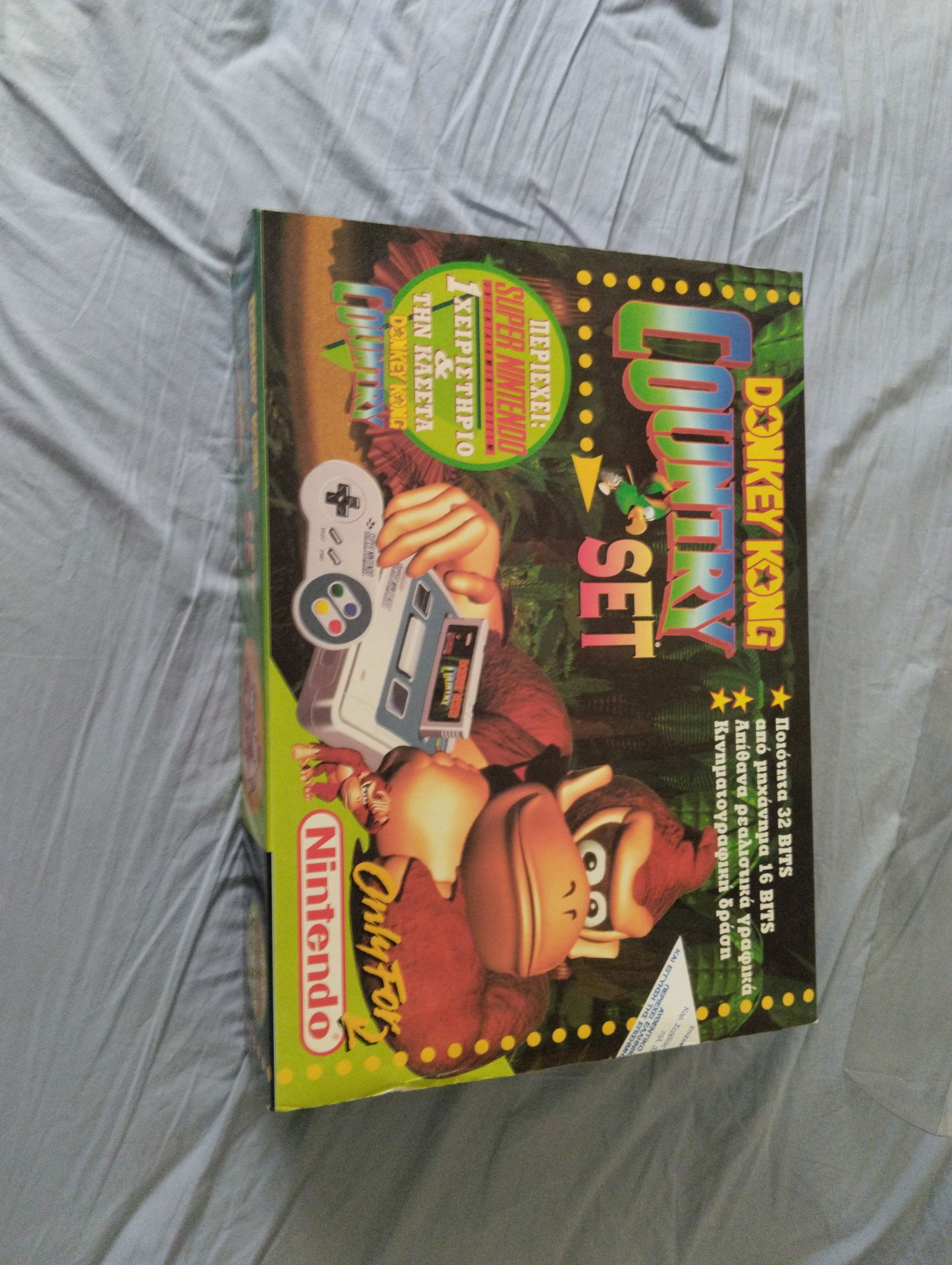 SNES Donkey Kong Country Set [GR] - Consolevariations
