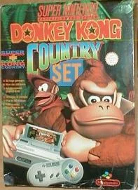  SNES Donkey Kong Country Set Vertical Bundle