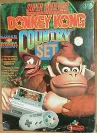 SNES Donkey Kong Country Set Vertical Bundle