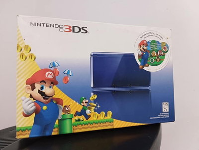 Nintendo 3DS Nintendo 3DS midnight blue New Super Mario Bros 2