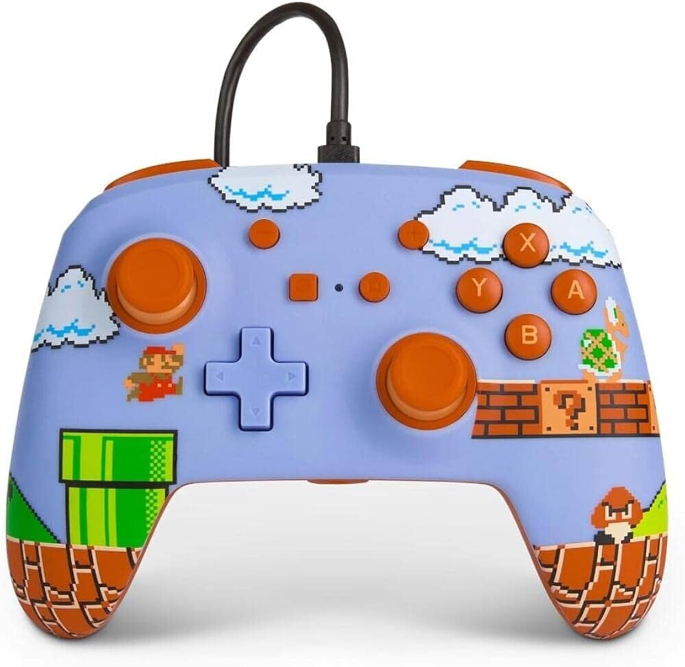  Nintendo Switch PowerA Super Mario Bros. Wired Controller