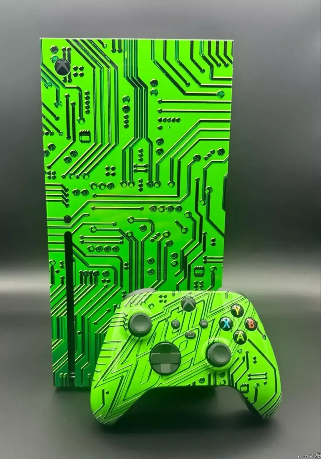 Consolevariations - Microsoft Xbox Series X Mountain Dew Console