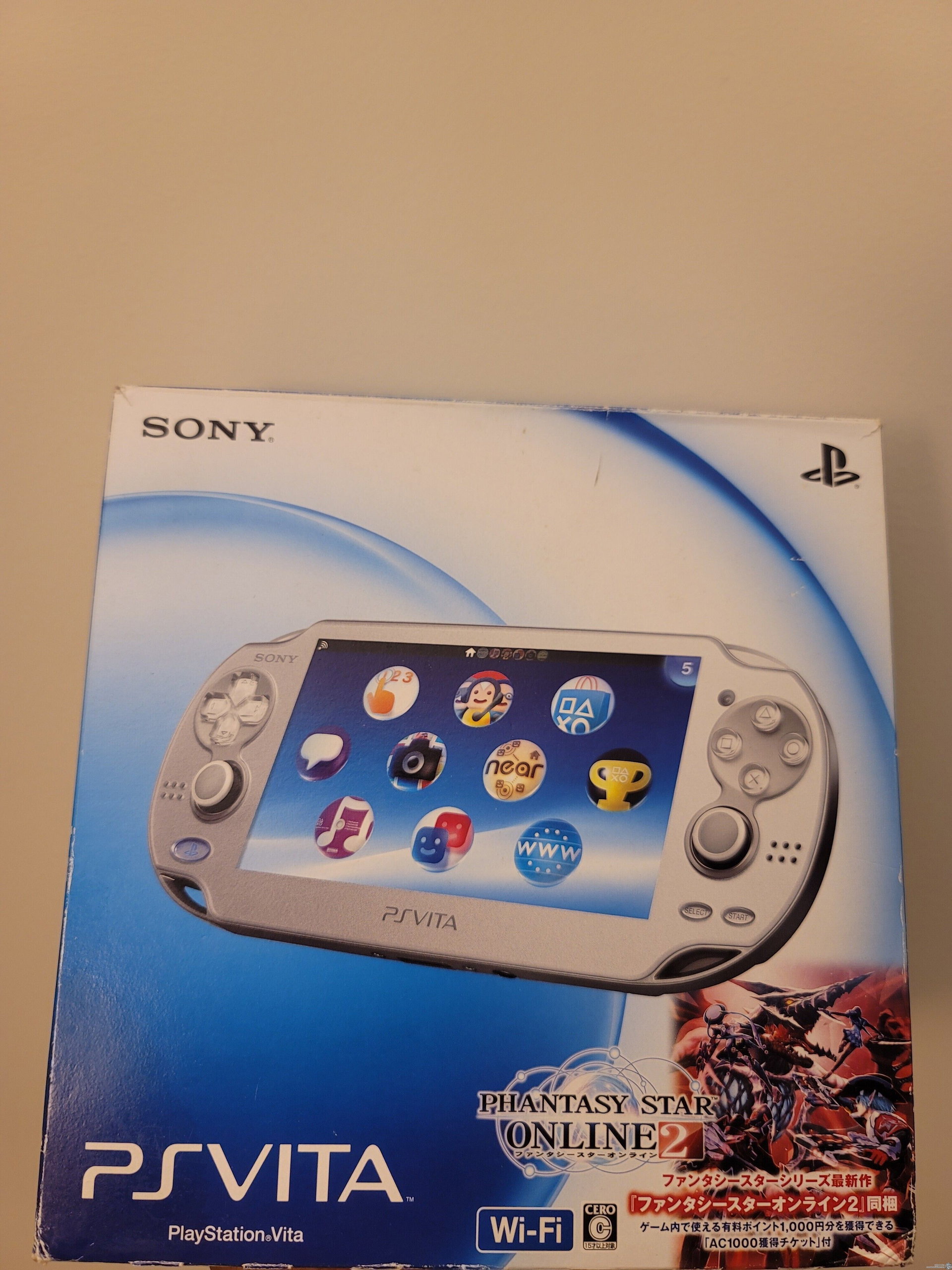 Consolevariations - Sony PlayStation Vita PCHJ-10007 Ice Silver 