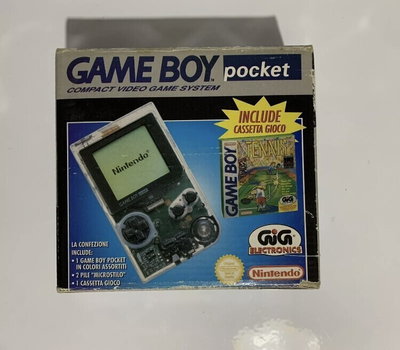 Nintendo Game Boy Pocket Tennis Bundle [IT]