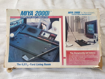 Nintendo NES Miya 2000 Computer Golf Simulator