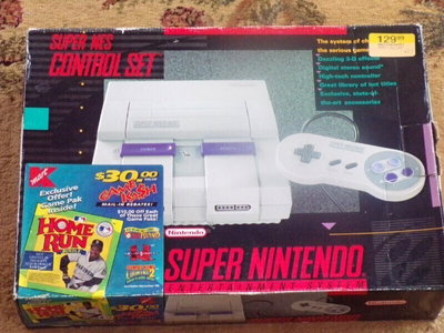 Nintendo SNES Kmart Home Run Bundle