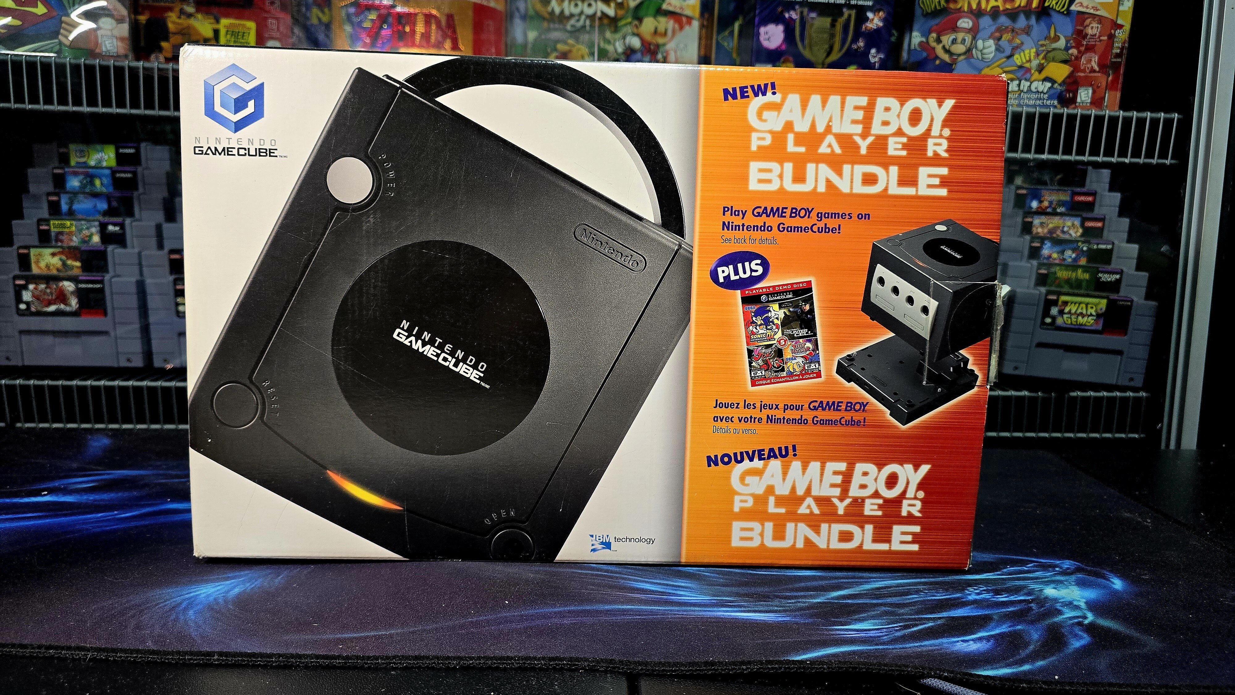 Nintendo Gamecube + Gameboy Player Bundle