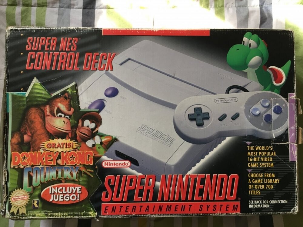  Nintendo SNES Donkey Kong Country Bundle [Chile]