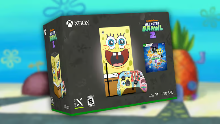 Microsoft Xbox Series X SpongeBob Console