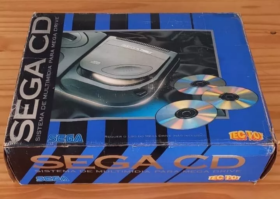  Sega Mega CD TecToy Console