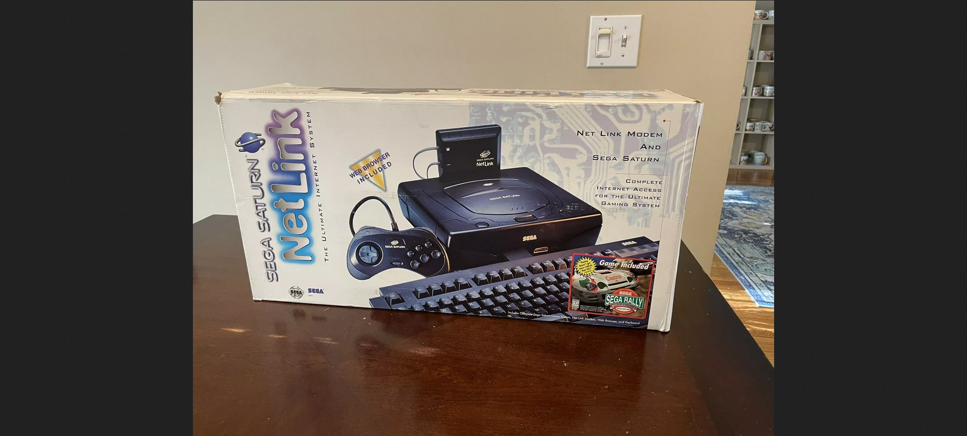  Sega Saturn NetLink Console Bundle