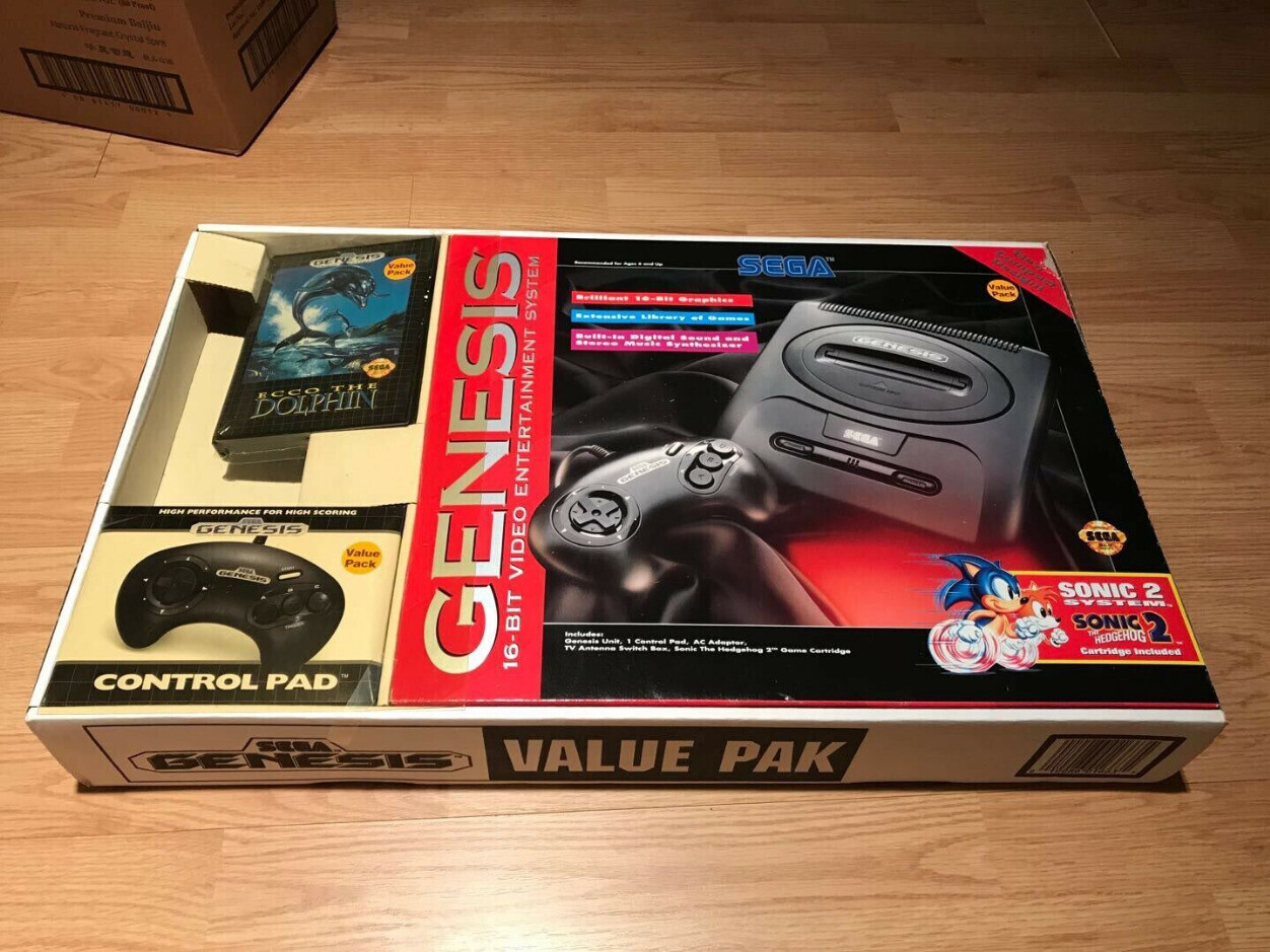 Sega Genesis Mega Drive Value Pak