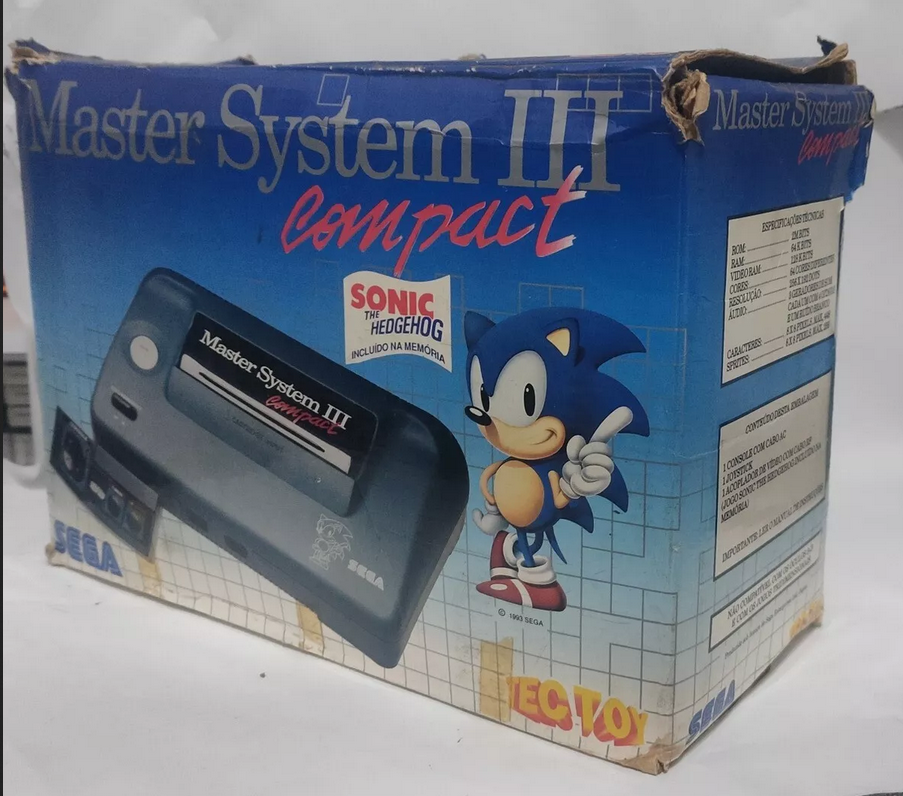 Sega Master System Compact TecToy Console