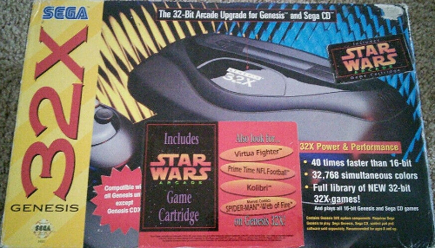 Sega 32X Star Wars Bundle