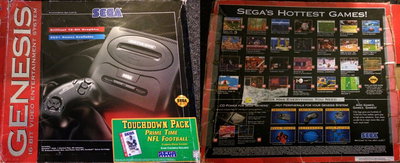 Sega Genesis Mega Drive Touchdown Pack