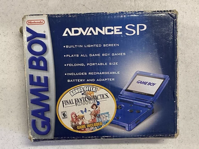 Nintendo Game Boy Advance SP Final Fantasy Tactics Bundle
