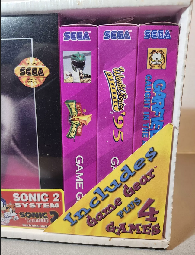  Sega Game Gear Value Pak