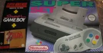 SNES Super Game Boy + Zelda Super Set