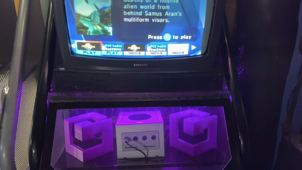  Nintendo Gamecube Kidzpace Kiosk