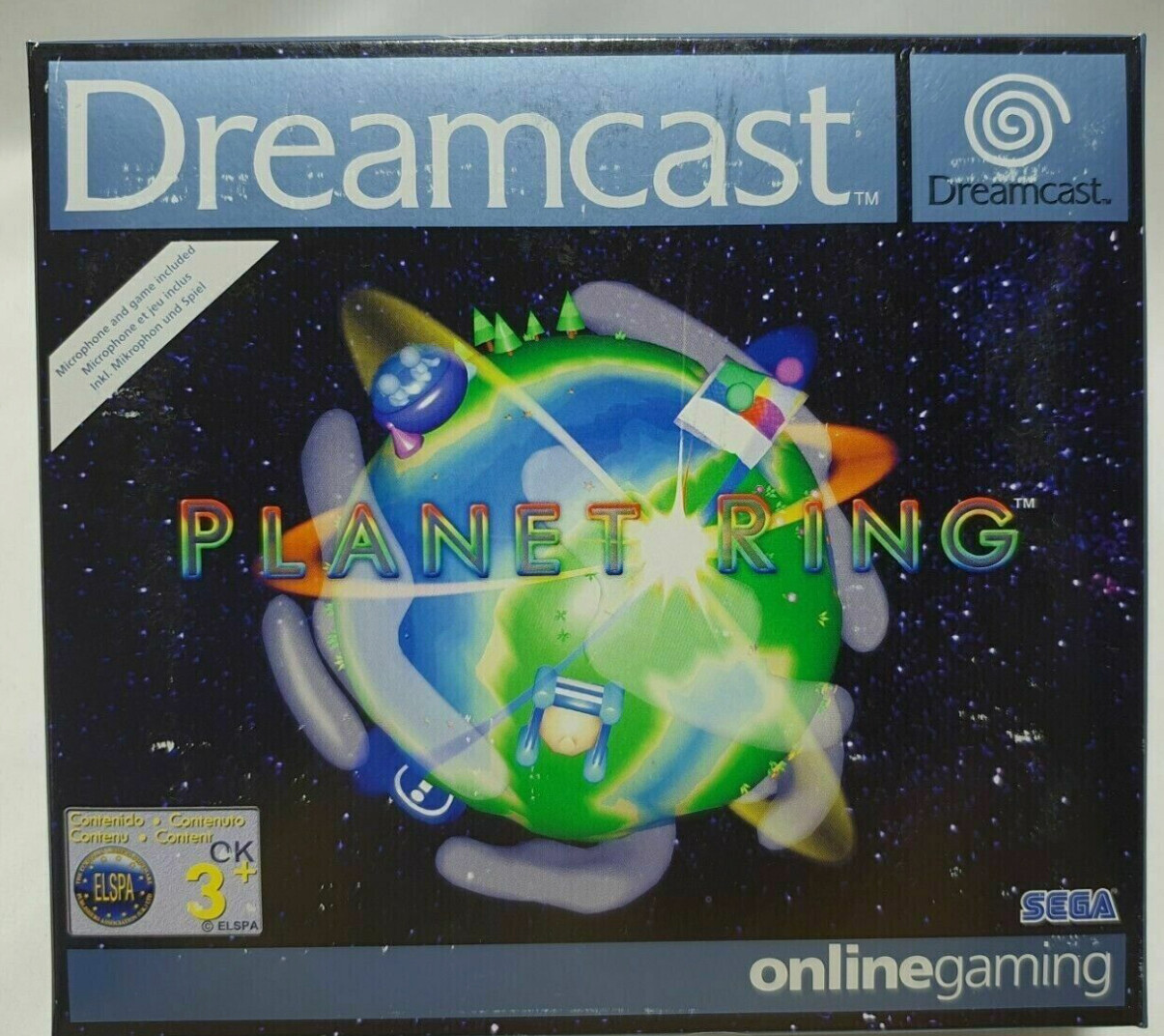  Sega Dreamcast Dreamcast Microphone Planet Ring bundle