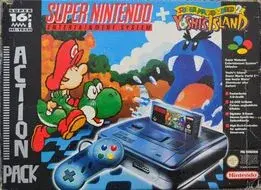 SNES Super Mario World 2 Yoshi's Island Action Pack