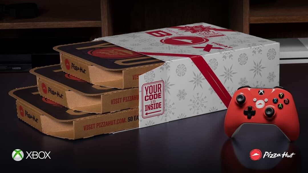 Microsoft Xbox One S Pizza Hut Controller