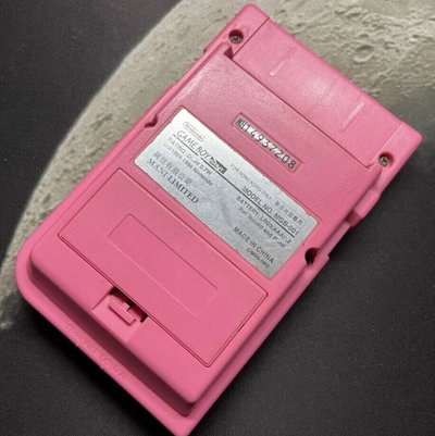 Nintendo Game Boy Pocket Pink Mani Limited Console [HK]