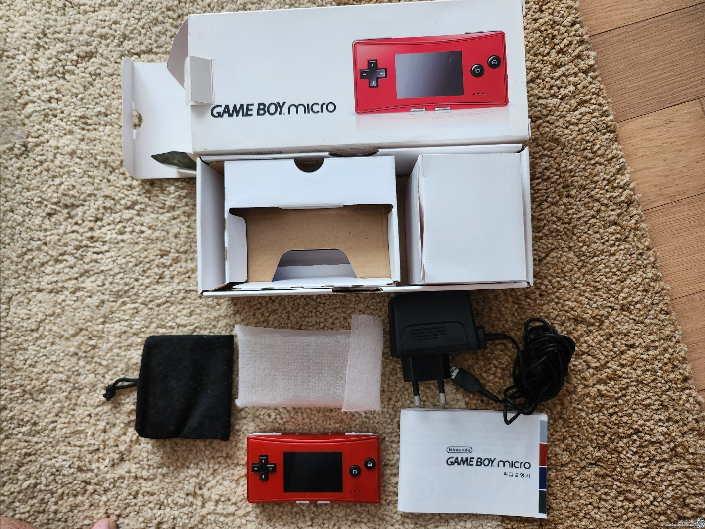 Consolevariations - Nintendo Game Boy Micro Red Console