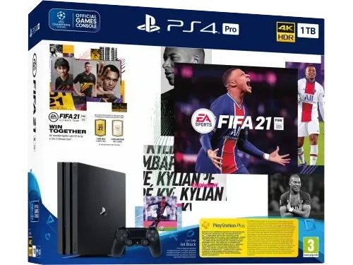  Sony PlayStation 4 Pro Fifa 21 Bundle