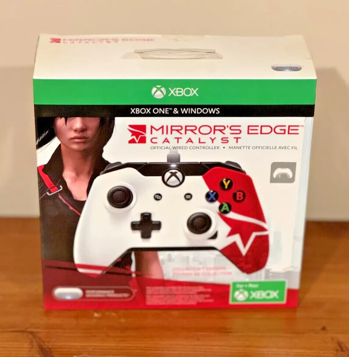  PDP Xbox One Mirror&#039;s Edge Wired Controller