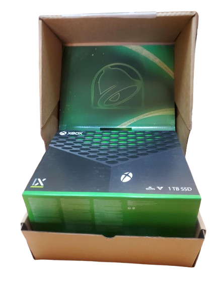  Microsoft Xbox Series X Taco Bell Console