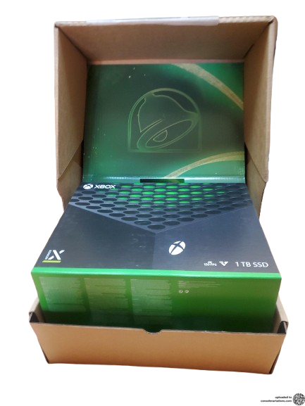 Consolevariations - Microsoft Xbox Series X Taco Bell Console