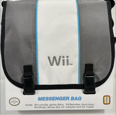 Nintendo Wii Console Messenger Bag