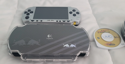 Sony PSP 1000 Series Logitech Red Bull Console