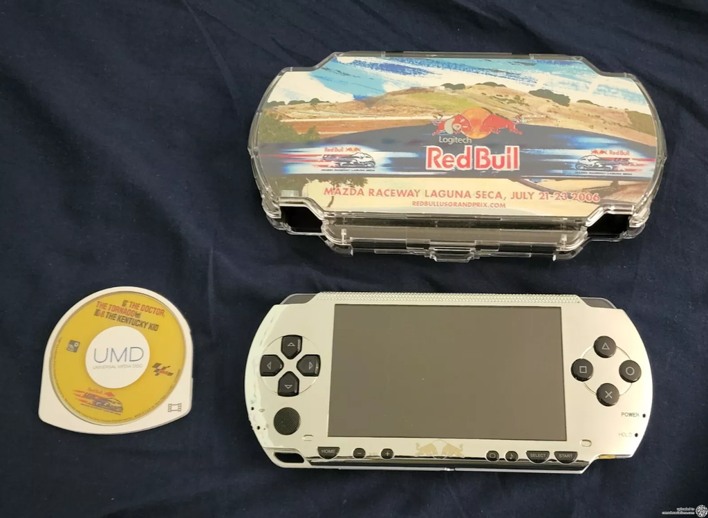 Consolevariations - Sony PSP 1000 Series Mazda Raceway Red Bull