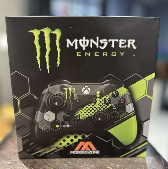  Microsoft Xbox One Monster Energy Controller