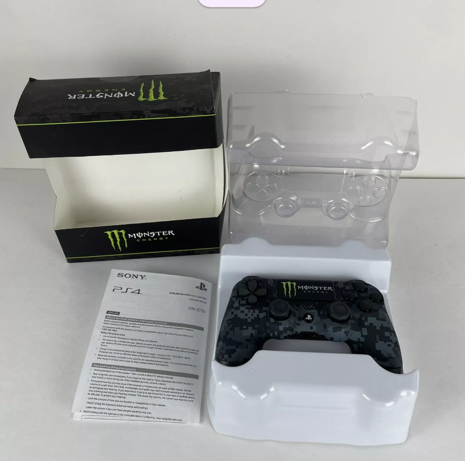 Sony PlayStation 4 Monster Energy Controller