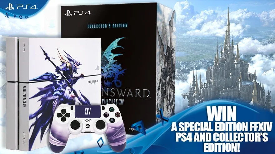  Sony PlayStation 4 Final Fantasy XIV Stormblood Console