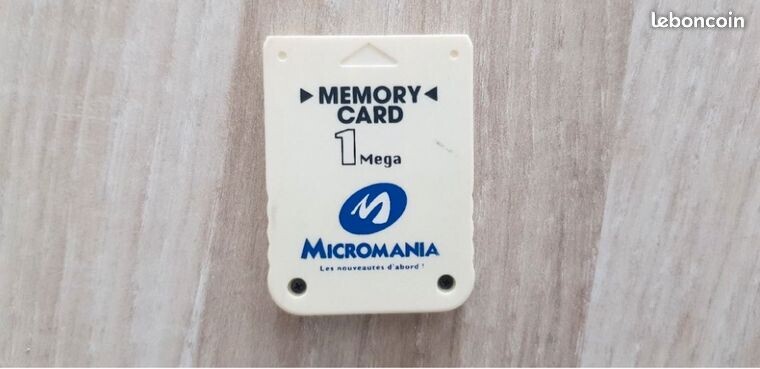  Micromania PlayStation 1mega Memory card 