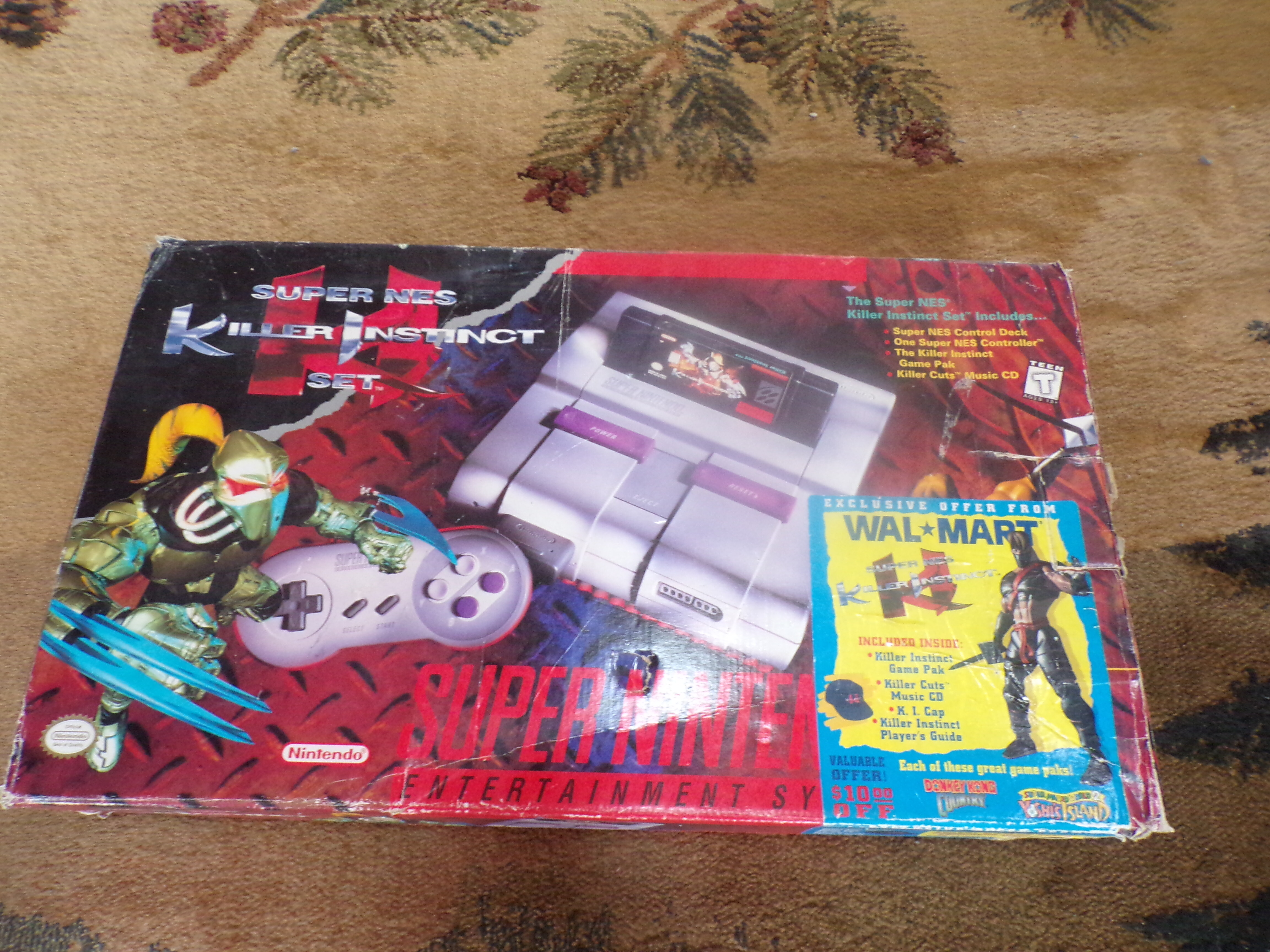 Nintendo SNES Killer Instinct Walmart Bundle