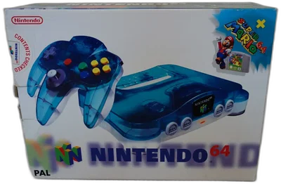 Nintendo 64 Blue/White Console [EU]