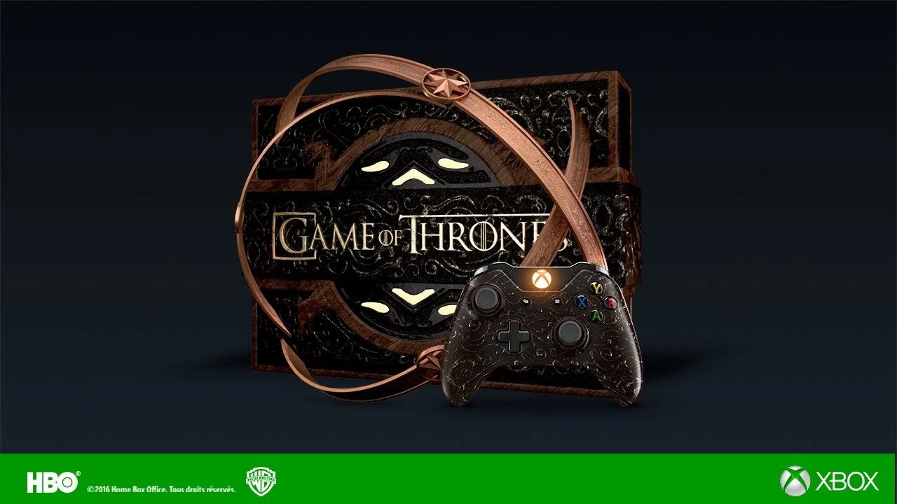  Microsoft Xbox One S Game of Thrones Console