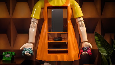 Microsoft Xbox Series X Squid Games 2 Game Over Controllers