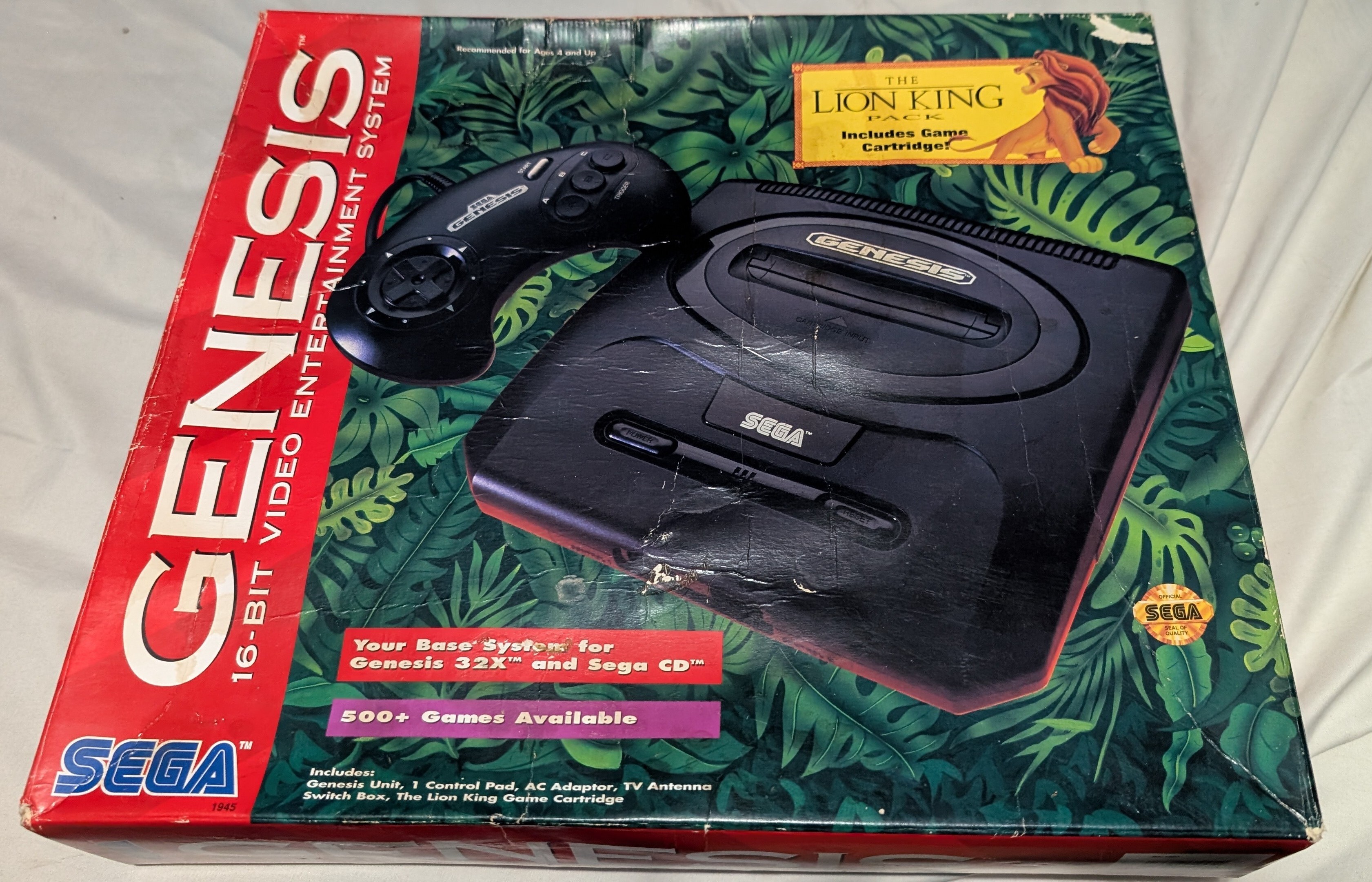  Sega Genesis Lion King Bundle