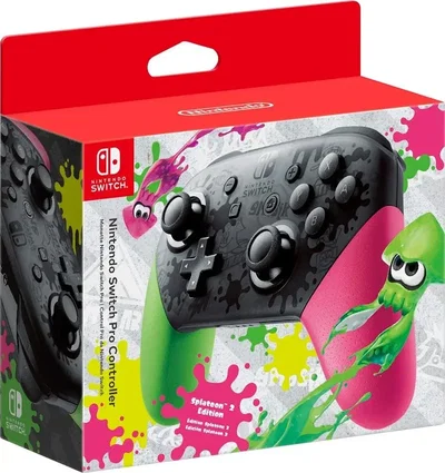 Nintendo Switch Splatoon Pro Controller