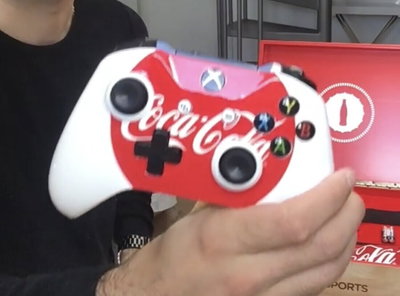 Microsoft Xbox One Fifa 17 Coca Cola Controller