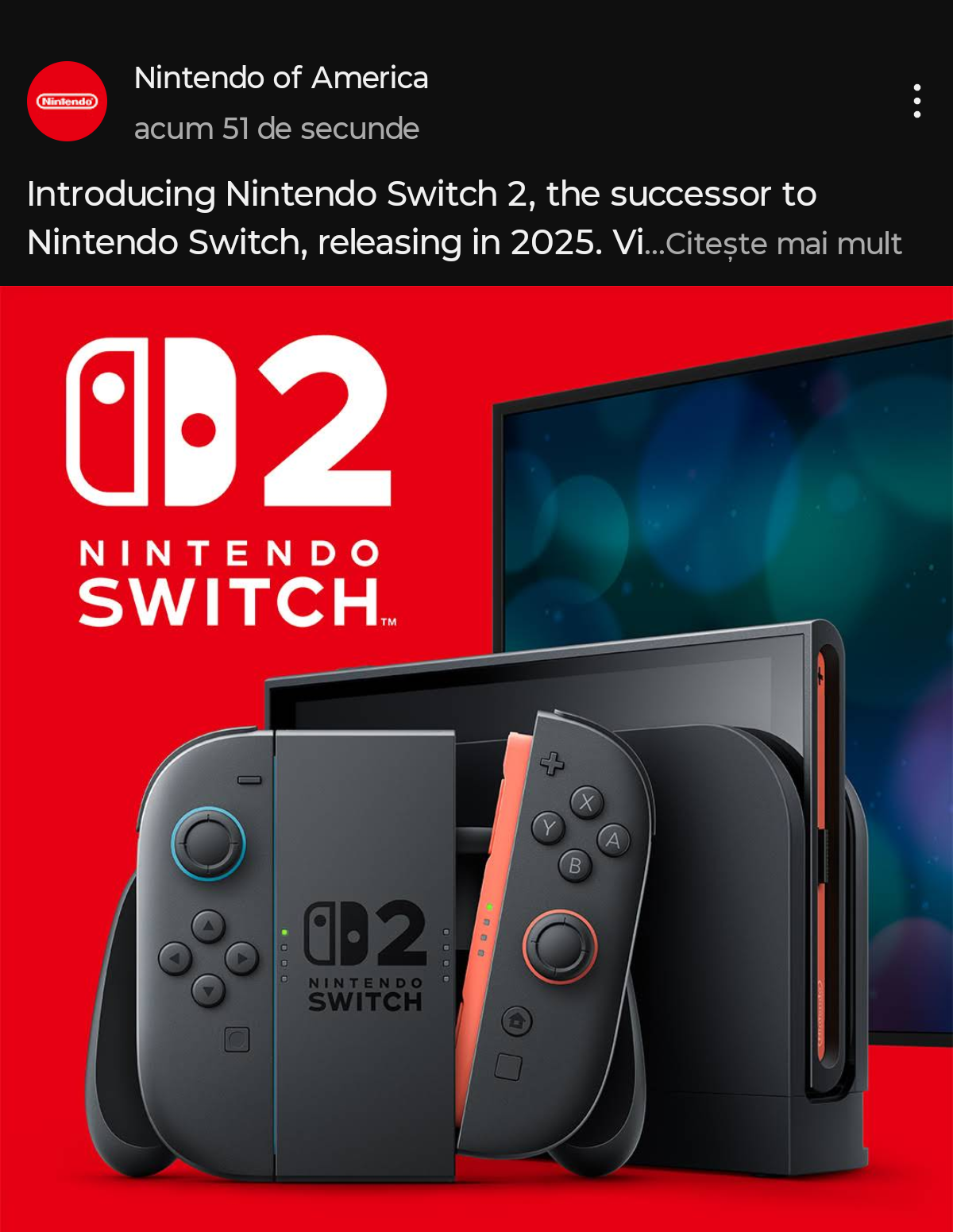 Nintendo Switch 2 Console