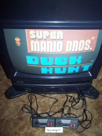 Nintendo NES Sharp Game Television